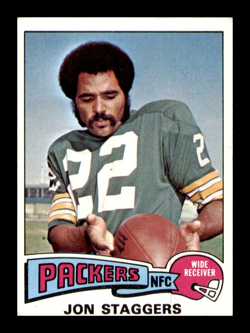 Load image into Gallery viewer, 1975 Topps Jon Staggers #93 Green Bay Packers Image 1
