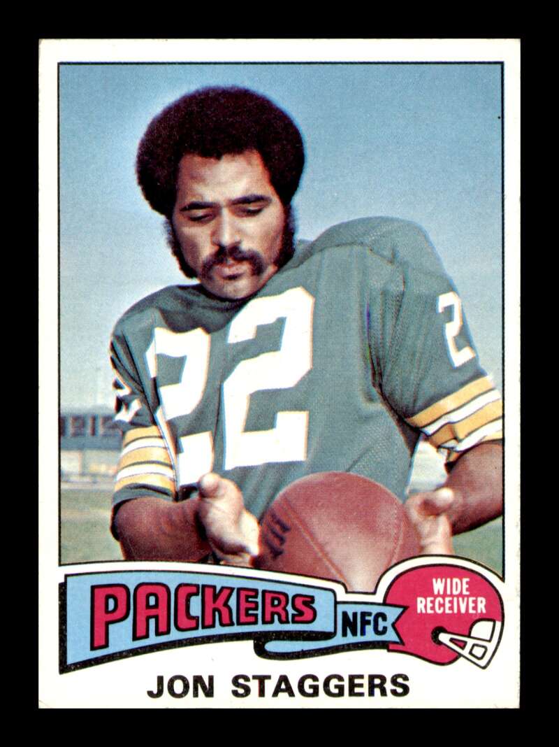 Load image into Gallery viewer, 1975 Topps Jon Staggers #93 Green Bay Packers Image 1
