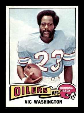 1975 Topps Vic Washington 