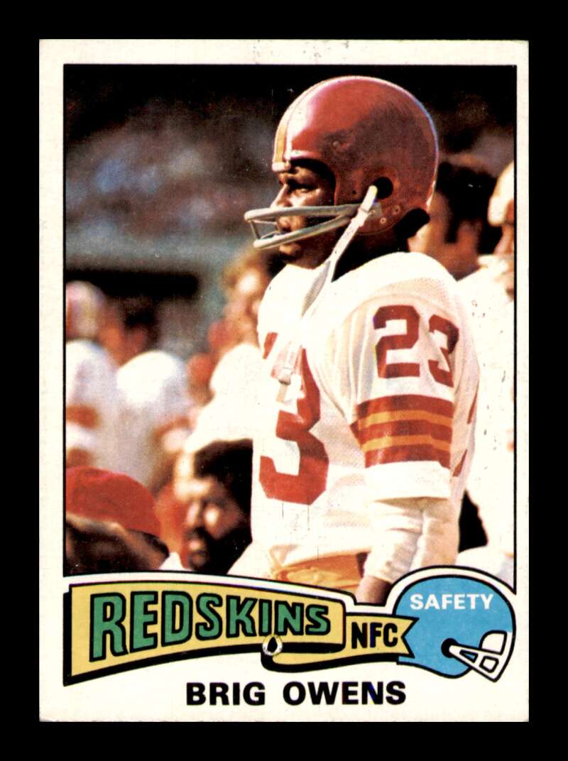 Load image into Gallery viewer, 1975 Topps Brig Owens #78 Washington Redskins Image 1
