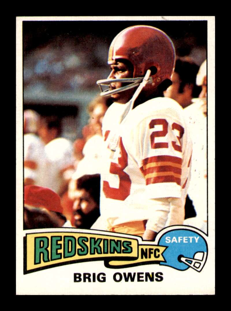 Load image into Gallery viewer, 1975 Topps Brig Owens #78 Washington Redskins Image 1
