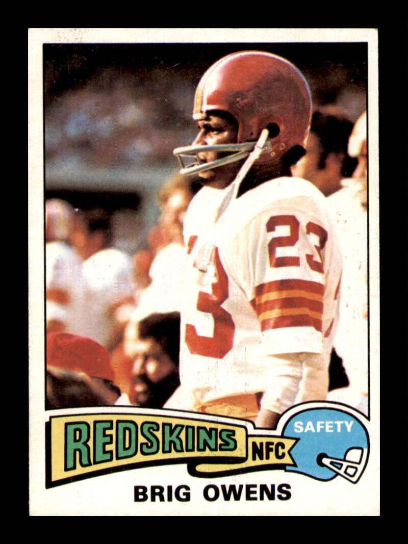 Load image into Gallery viewer, 1975 Topps Brig Owens #78 Washington Redskins Image 1
