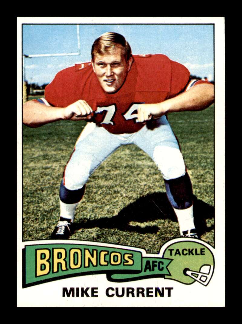 Load image into Gallery viewer, 1975 Topps Mike Current #77 Denver Broncos Image 1
