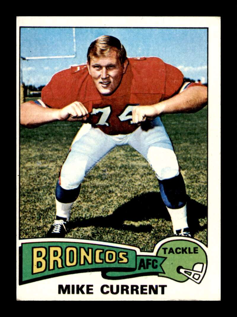 Load image into Gallery viewer, 1975 Topps Mike Current #77 Denver Broncos Image 1
