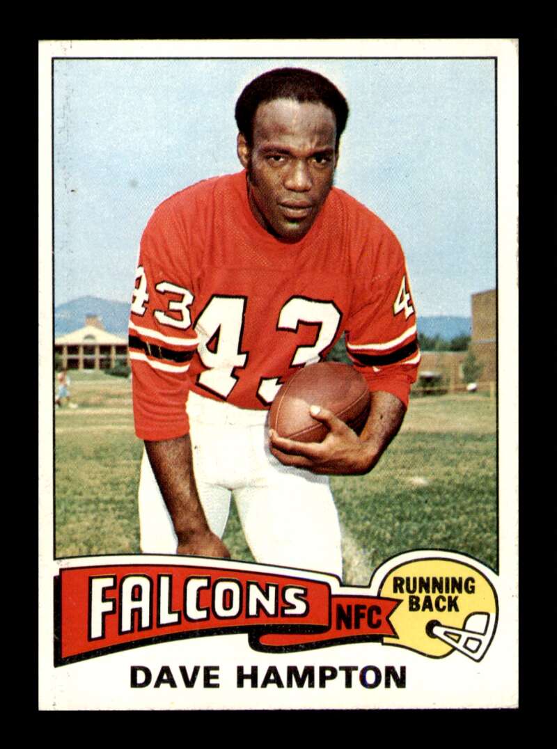 Load image into Gallery viewer, 1975 Topps Dave Hampton #76 Atlanta Falcons Image 1
