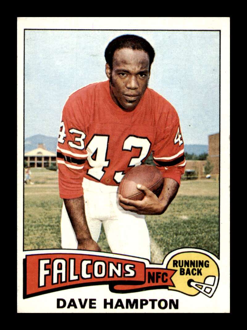 Load image into Gallery viewer, 1975 Topps Dave Hampton #76 Atlanta Falcons Image 1
