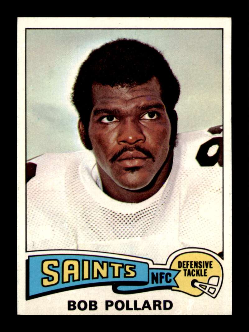 Load image into Gallery viewer, 1975 Topps Bob Pollard #63 New Orleans Saints Image 1
