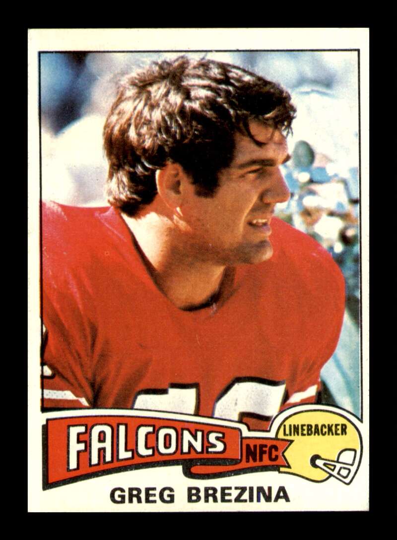 Load image into Gallery viewer, 1975 Topps Greg Brezina #62 Atlanta Falcons Image 1
