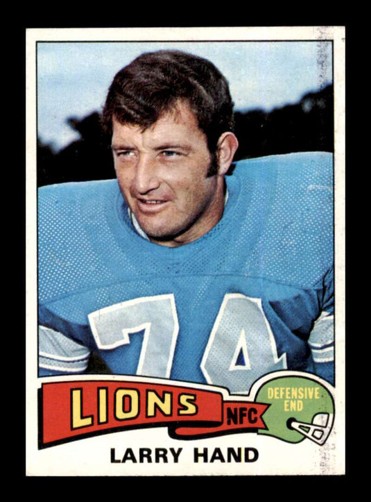 1975 Topps Larry Hand 