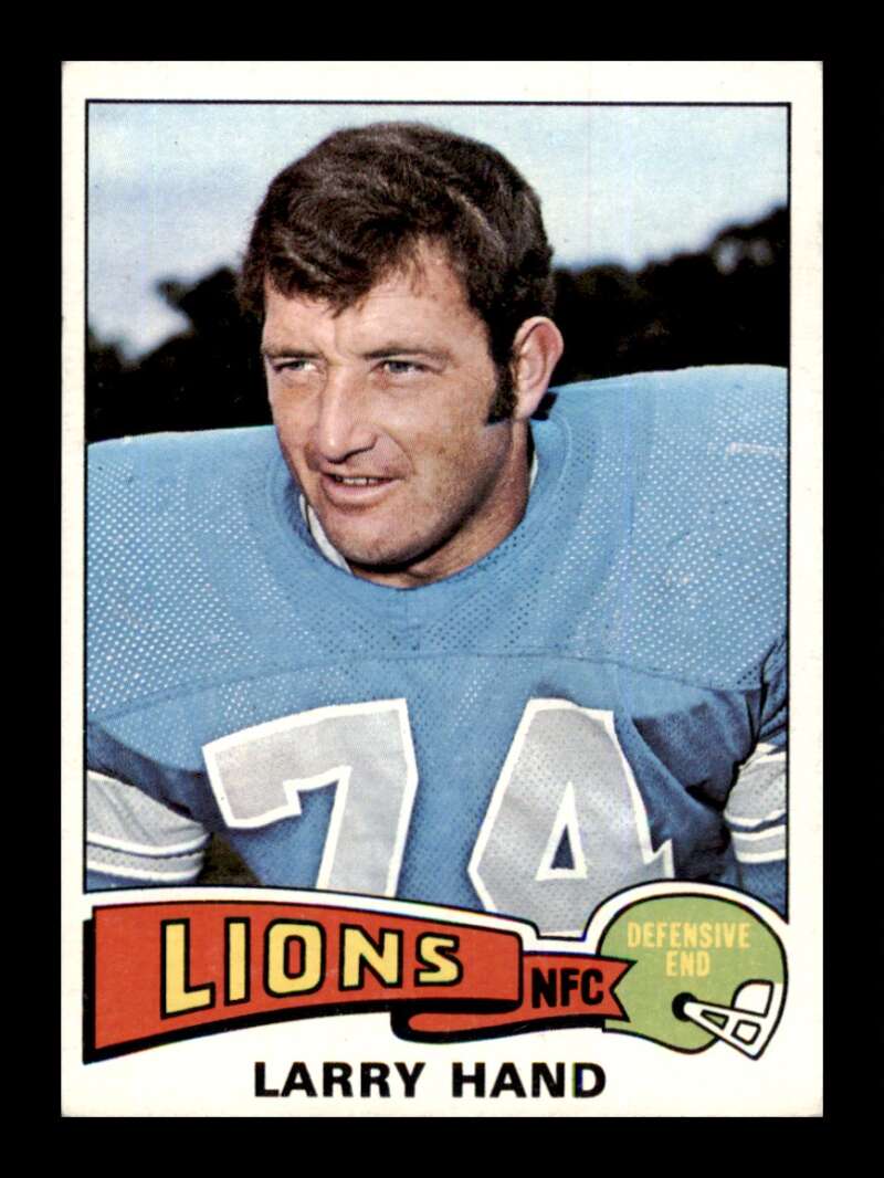 Load image into Gallery viewer, 1975 Topps Larry Hand #42 Detroit Lions Image 1
