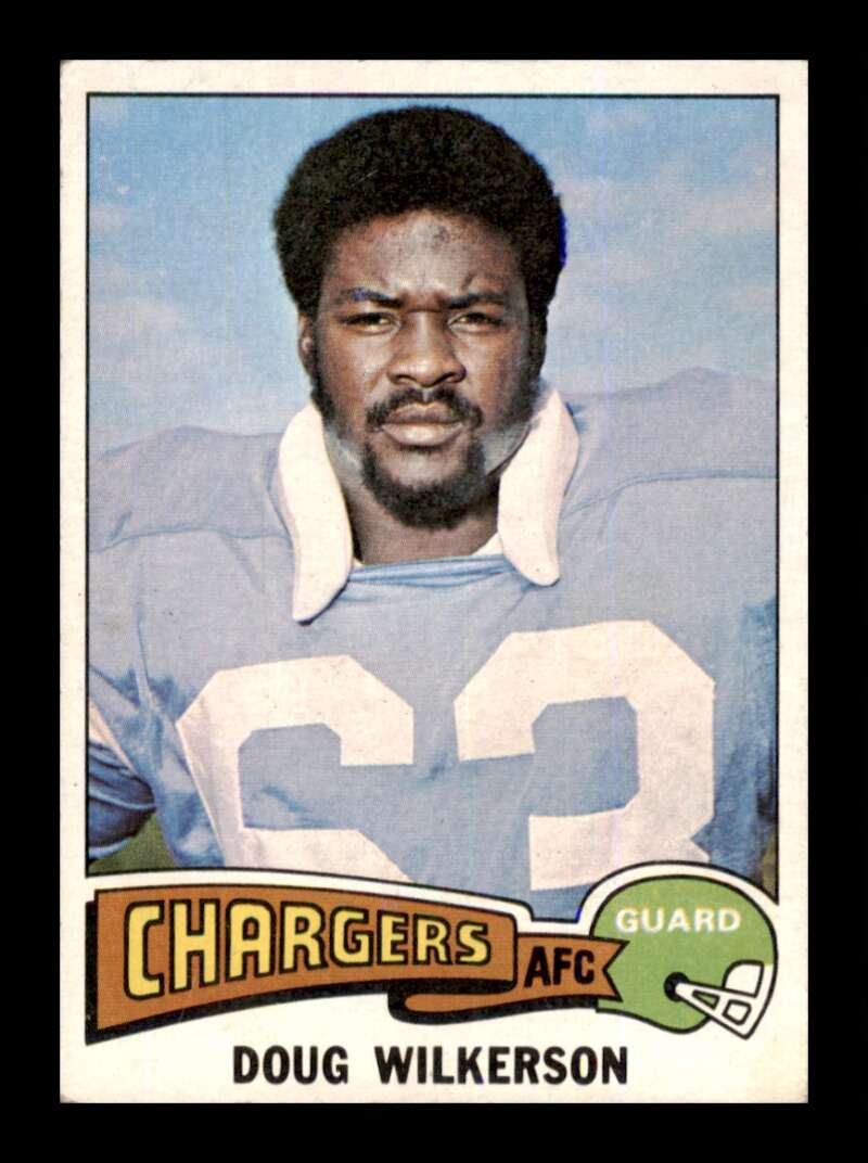 Load image into Gallery viewer, 1975 Topps Doug Wilkerson #44 Rookie RC San Diego Chargers Image 1
