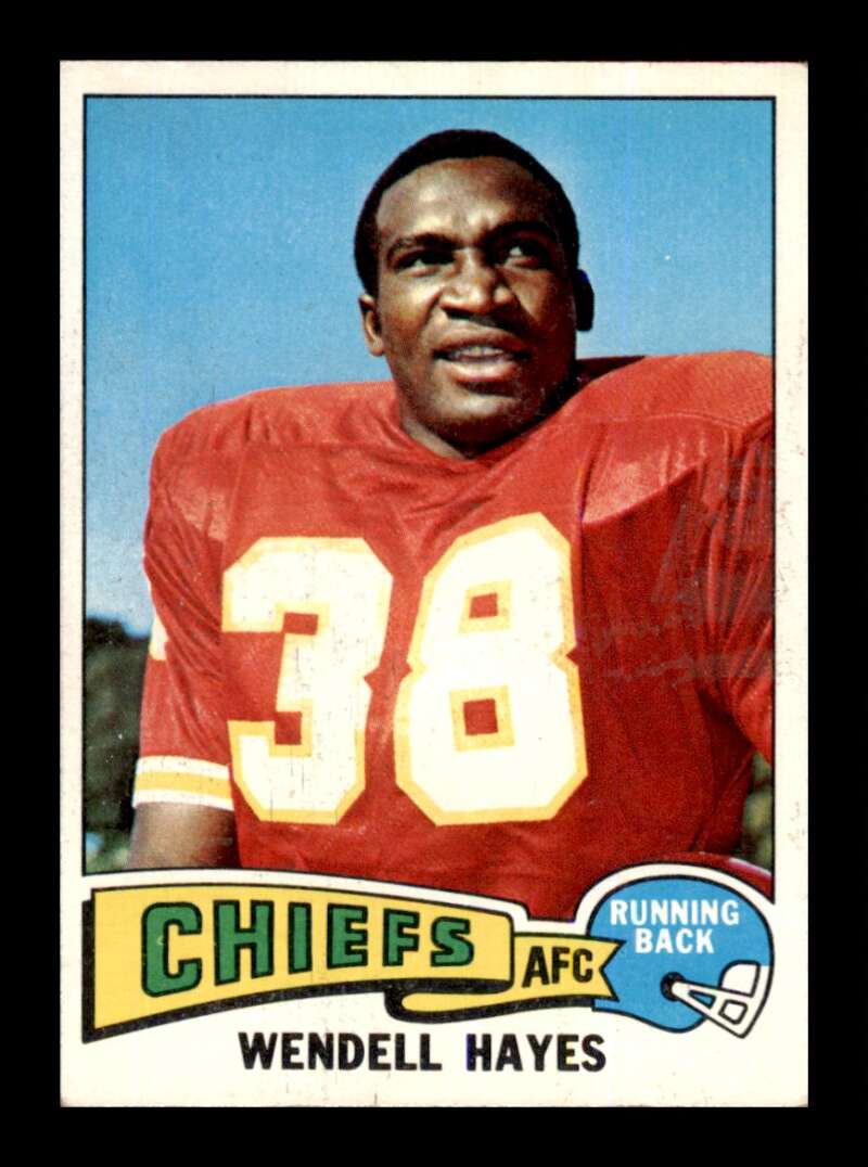 Load image into Gallery viewer, 1975 Topps Wendell Hayes #43 Kansas City Chiefs Image 1
