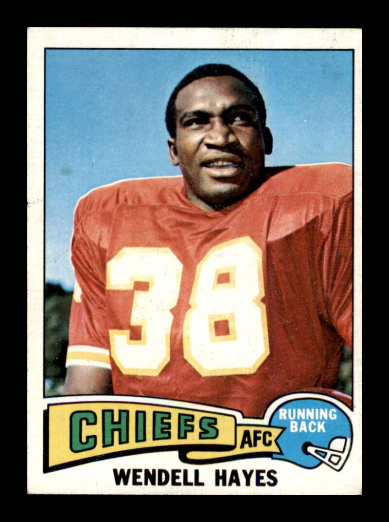 Load image into Gallery viewer, 1975 Topps Wendell Hayes #43 Kansas City Chiefs Image 1
