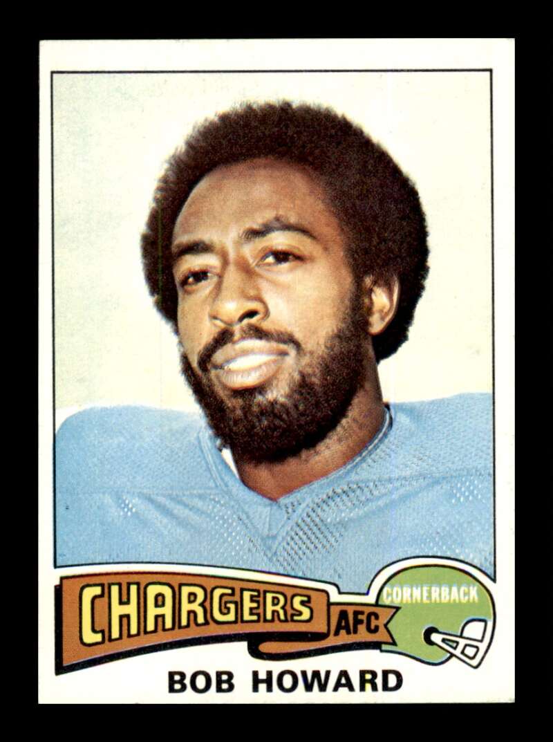 Load image into Gallery viewer, 1975 Topps Bob Howard #37 San Diego Chargers Image 1
