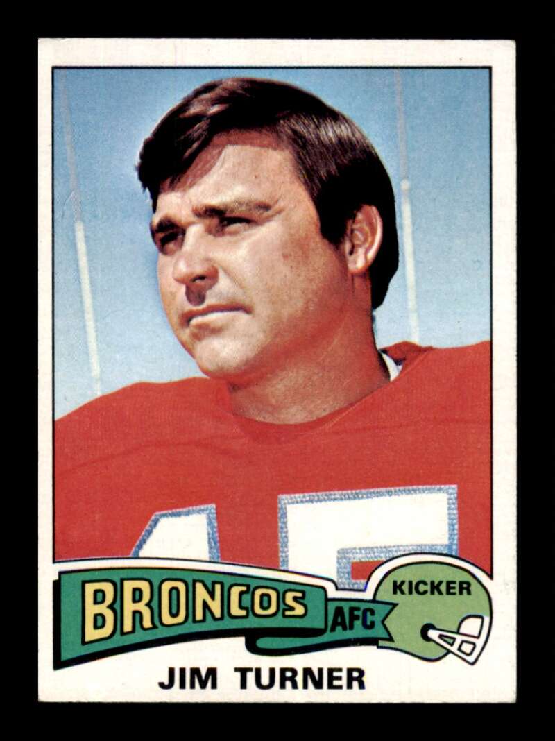 Load image into Gallery viewer, 1975 Topps Jim Turner #158 Denver Broncos Image 1
