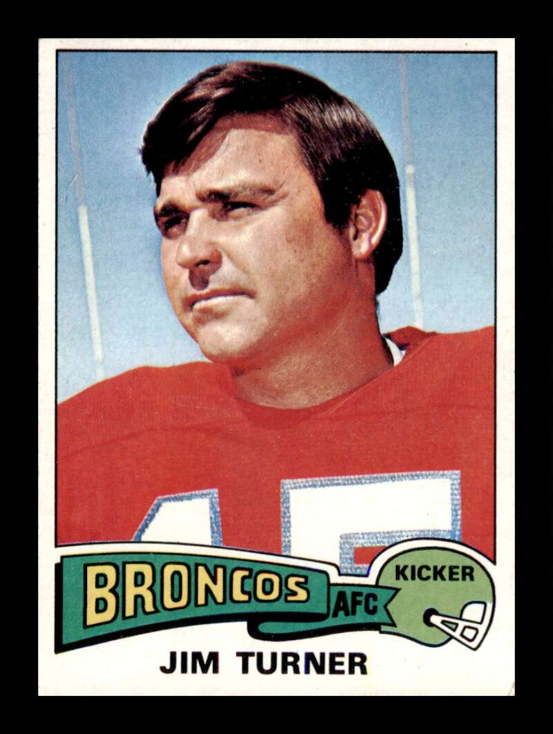 Load image into Gallery viewer, 1975 Topps Jim Turner #158 Denver Broncos Image 1
