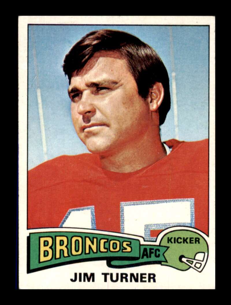 Load image into Gallery viewer, 1975 Topps Jim Turner #158 Denver Broncos Image 1
