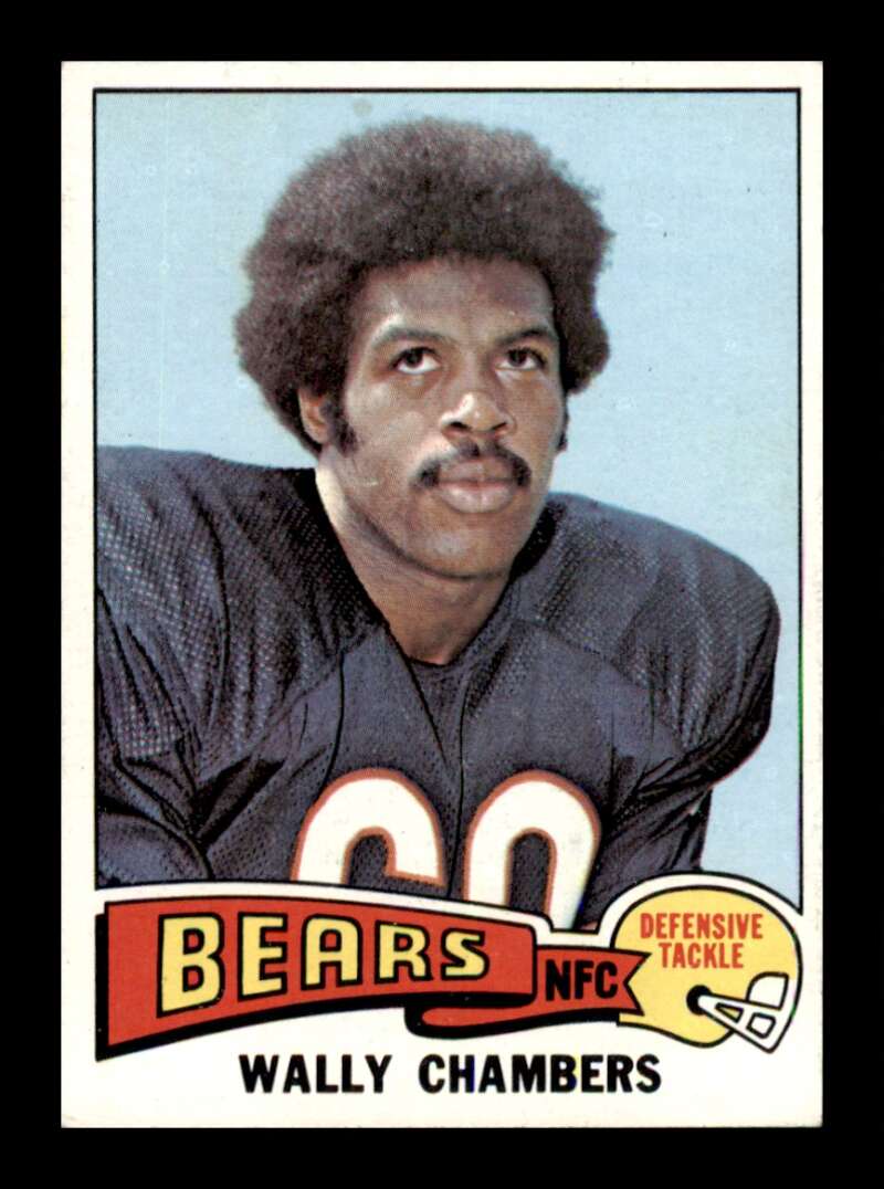 Load image into Gallery viewer, 1975 Topps Wally Chambers #155 Chicago Bears Image 1
