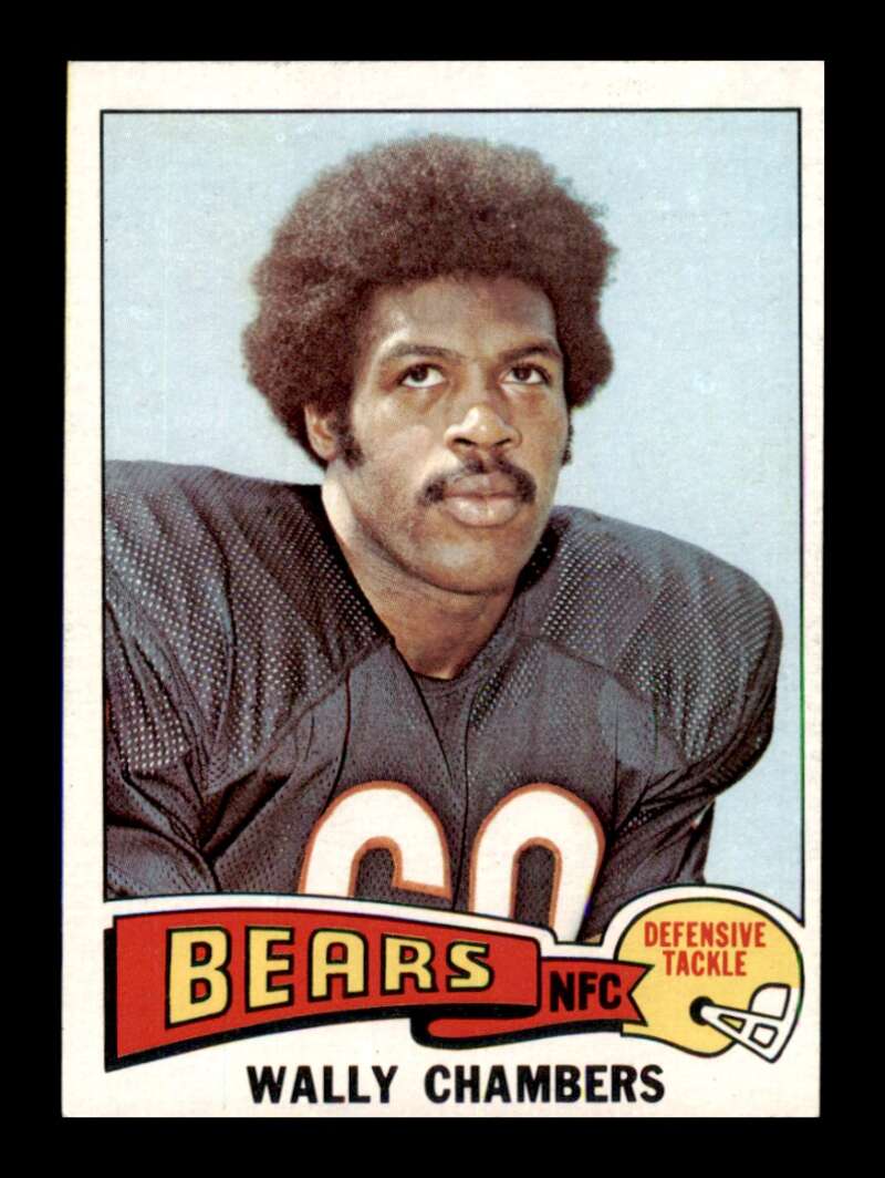 Load image into Gallery viewer, 1975 Topps Wally Chambers #155 Chicago Bears Image 1
