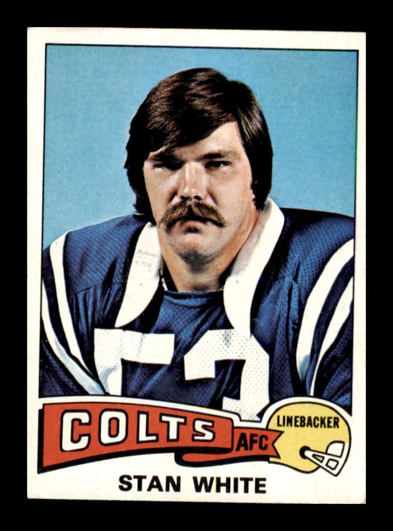 Load image into Gallery viewer, 1975 Topps Stan White #144 Rookie RC Baltimore Colts Image 1
