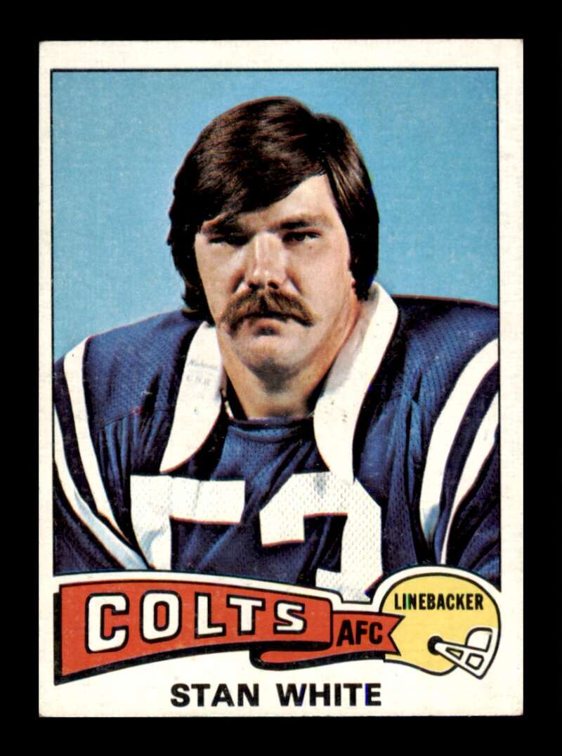 Load image into Gallery viewer, 1975 Topps Stan White #144 Rookie RC Baltimore Colts Image 1
