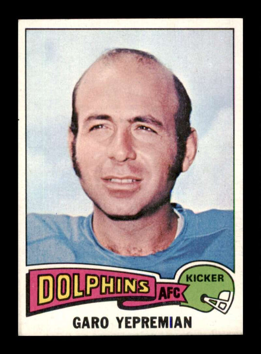 1975 Topps Garo Yepremian