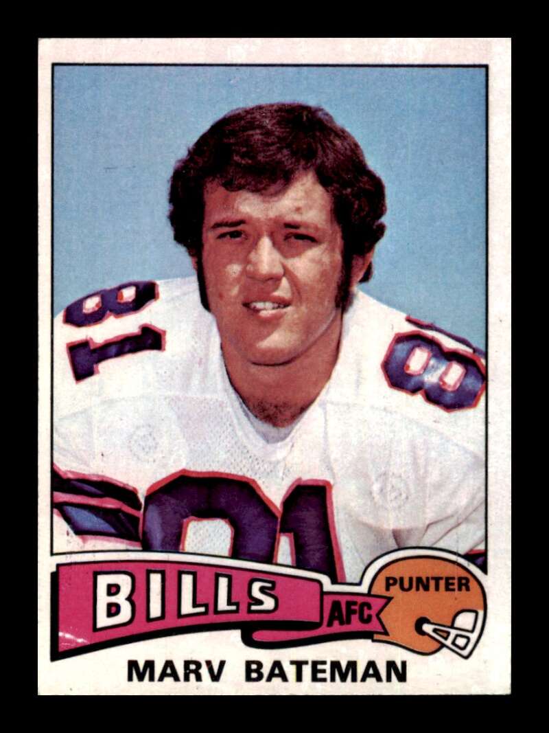 Load image into Gallery viewer, 1975 Topps Marv Bateman #169 Buffalo Bills Image 1
