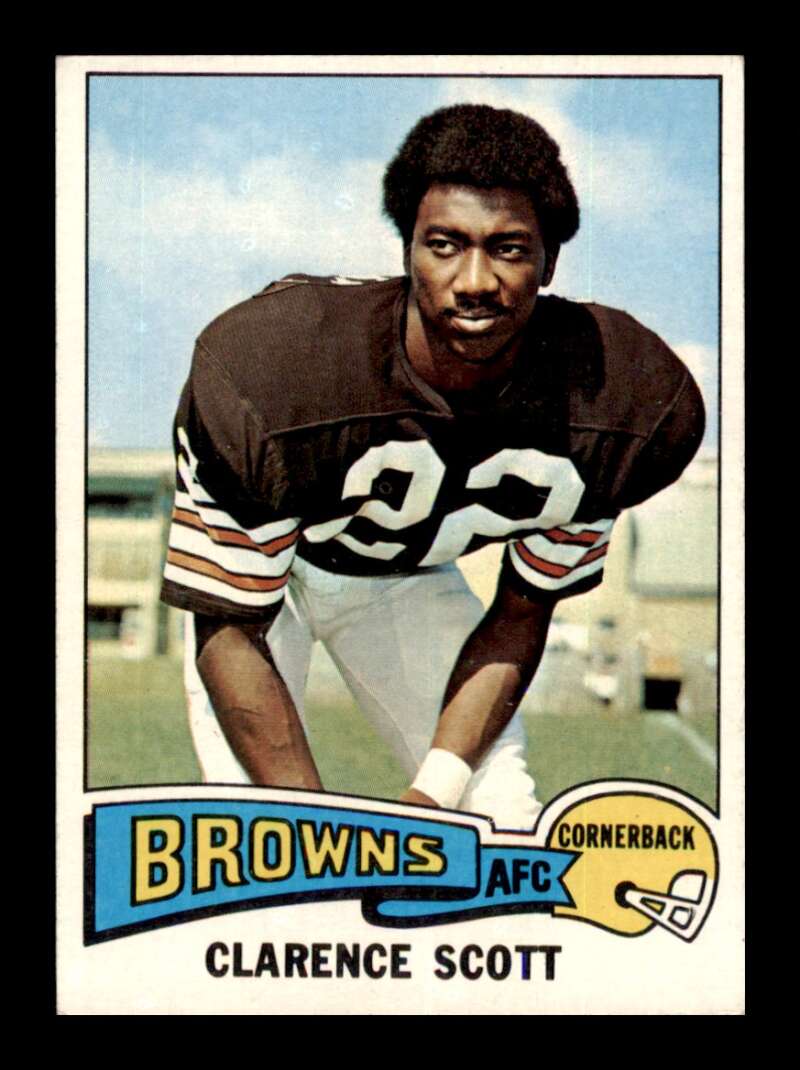 Load image into Gallery viewer, 1975 Topps Clarence Scott #164 Cleveland Browns Image 1
