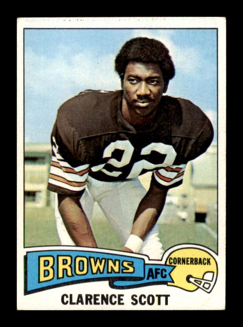 Load image into Gallery viewer, 1975 Topps Clarence Scott #164 Cleveland Browns Image 1
