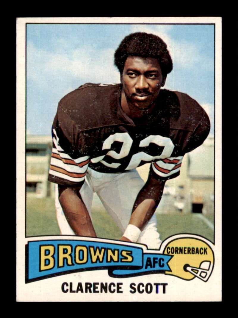 Load image into Gallery viewer, 1975 Topps Clarence Scott #164 Cleveland Browns Image 1
