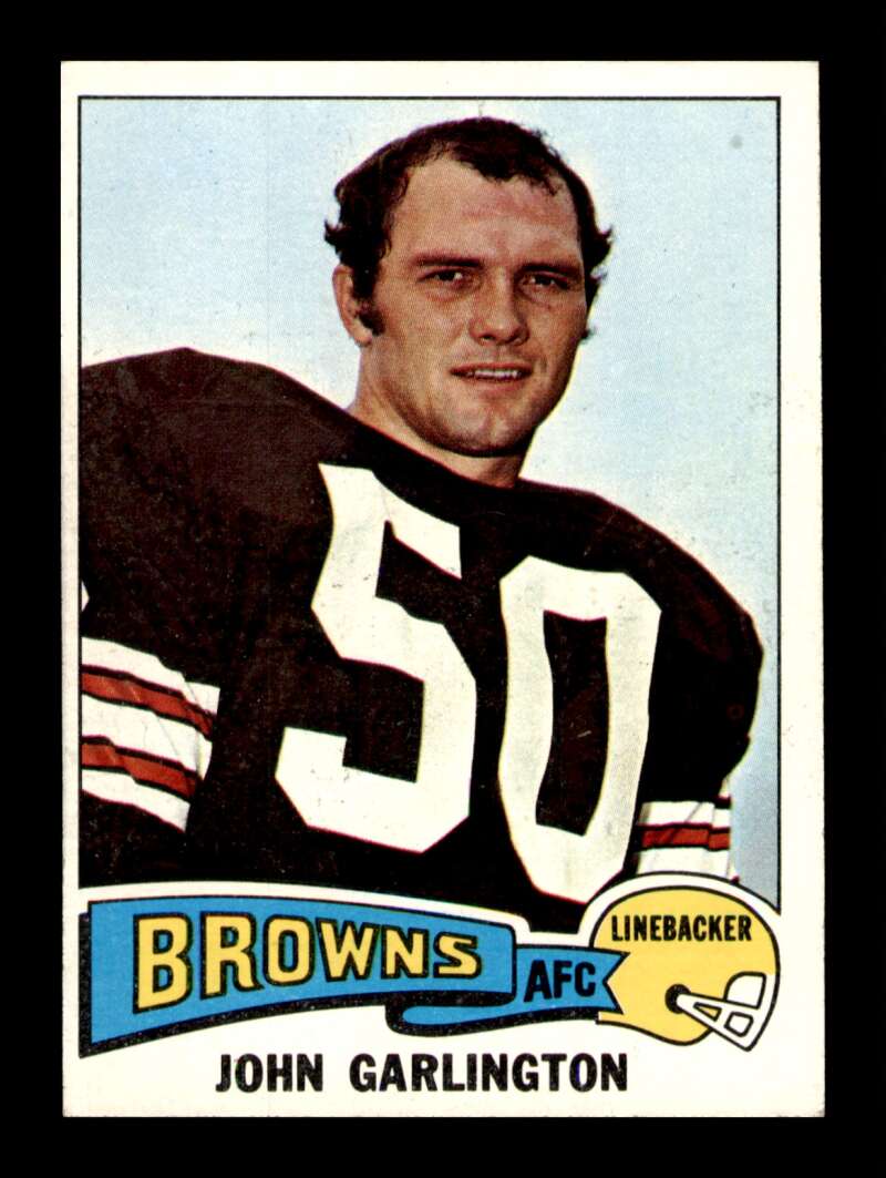 Load image into Gallery viewer, 1975 Topps John Garlington #193 Cleveland Browns Image 1
