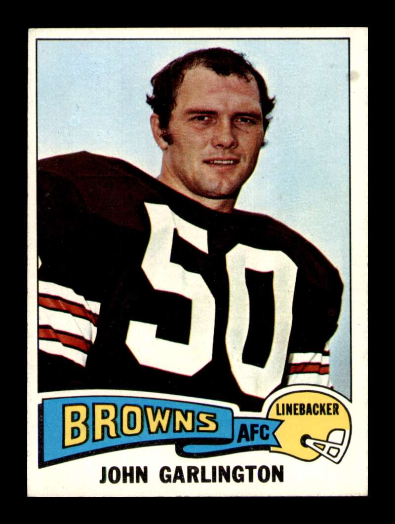 Load image into Gallery viewer, 1975 Topps John Garlington #193 Cleveland Browns Image 1
