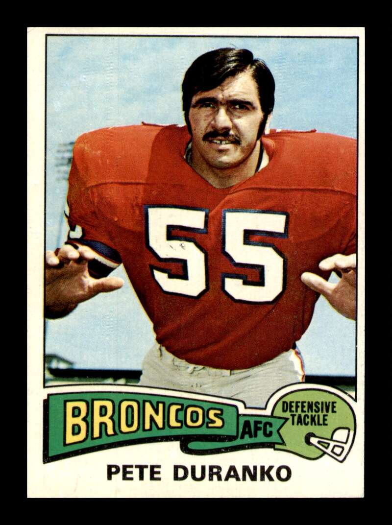 Load image into Gallery viewer, 1975 Topps Pete Duranko #187 Denver Broncos Image 1
