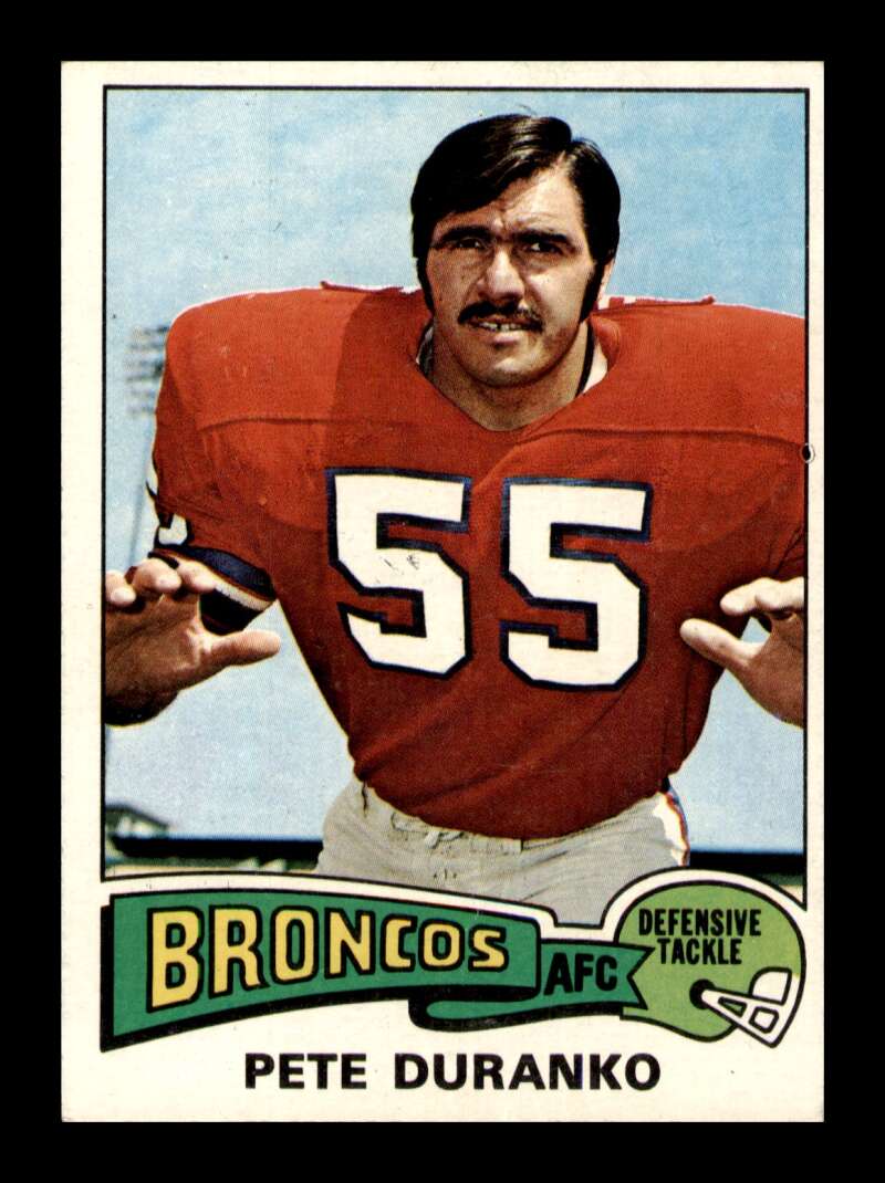 Load image into Gallery viewer, 1975 Topps Pete Duranko #187 Denver Broncos Image 1
