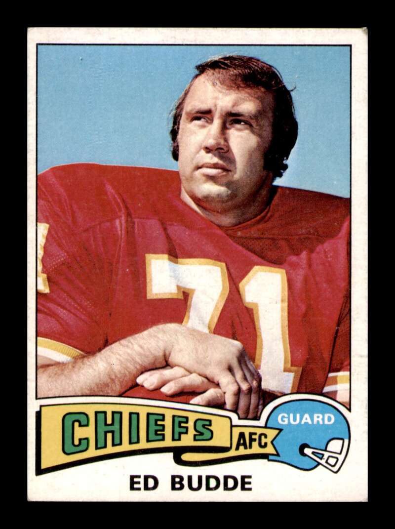 Load image into Gallery viewer, 1975 Topps Ed Budde #174 Kansas City Chiefs Image 1
