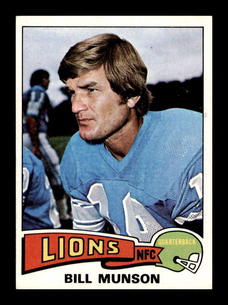 Load image into Gallery viewer, 1975 Topps Bill Munson #172 Detroit Lions Image 1
