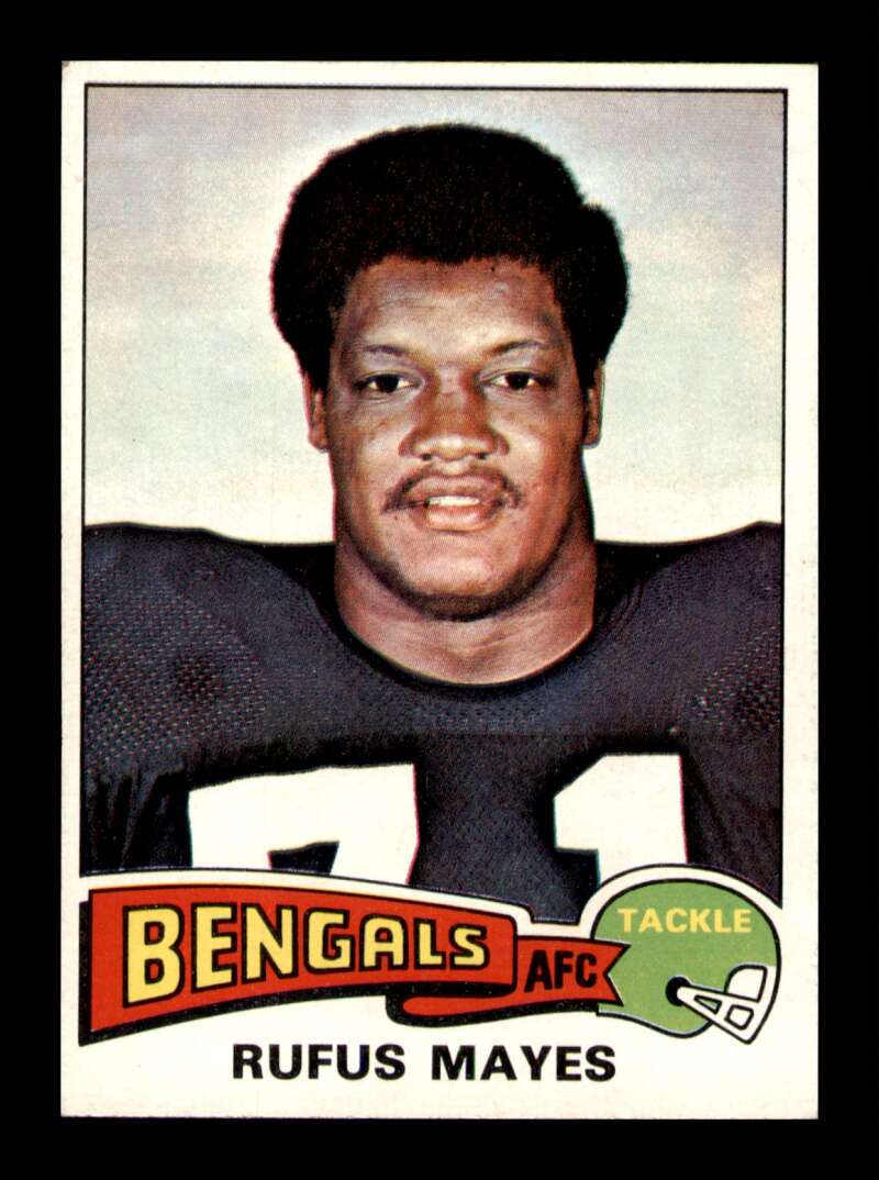 Load image into Gallery viewer, 1975 Topps Rufus Mayes #168 Cincinnati Bengals Image 1
