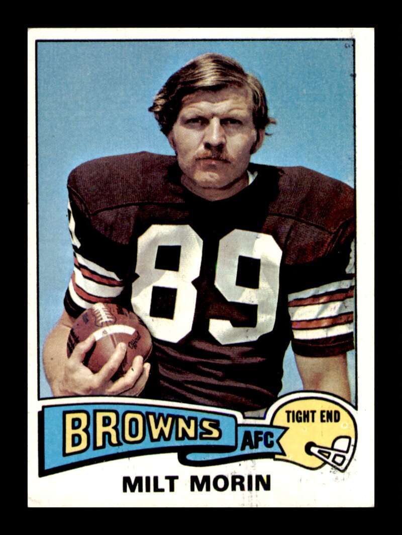 Load image into Gallery viewer, 1975 Topps Milt Morin #374 Cleveland Browns Image 1
