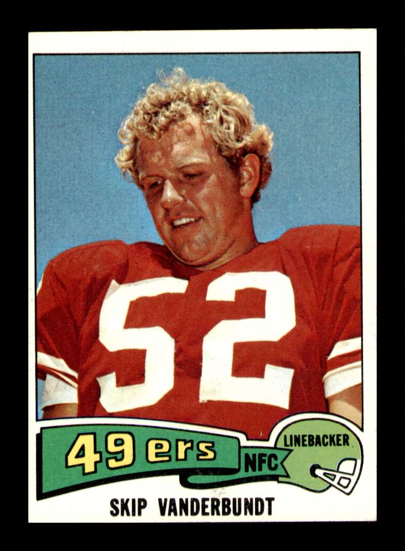 Load image into Gallery viewer, 1975 Topps Skip Vanderbundt #363 San Francisco 49ers Image 1
