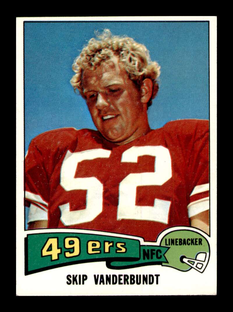 Load image into Gallery viewer, 1975 Topps Skip Vanderbundt #363 San Francisco 49ers Image 1
