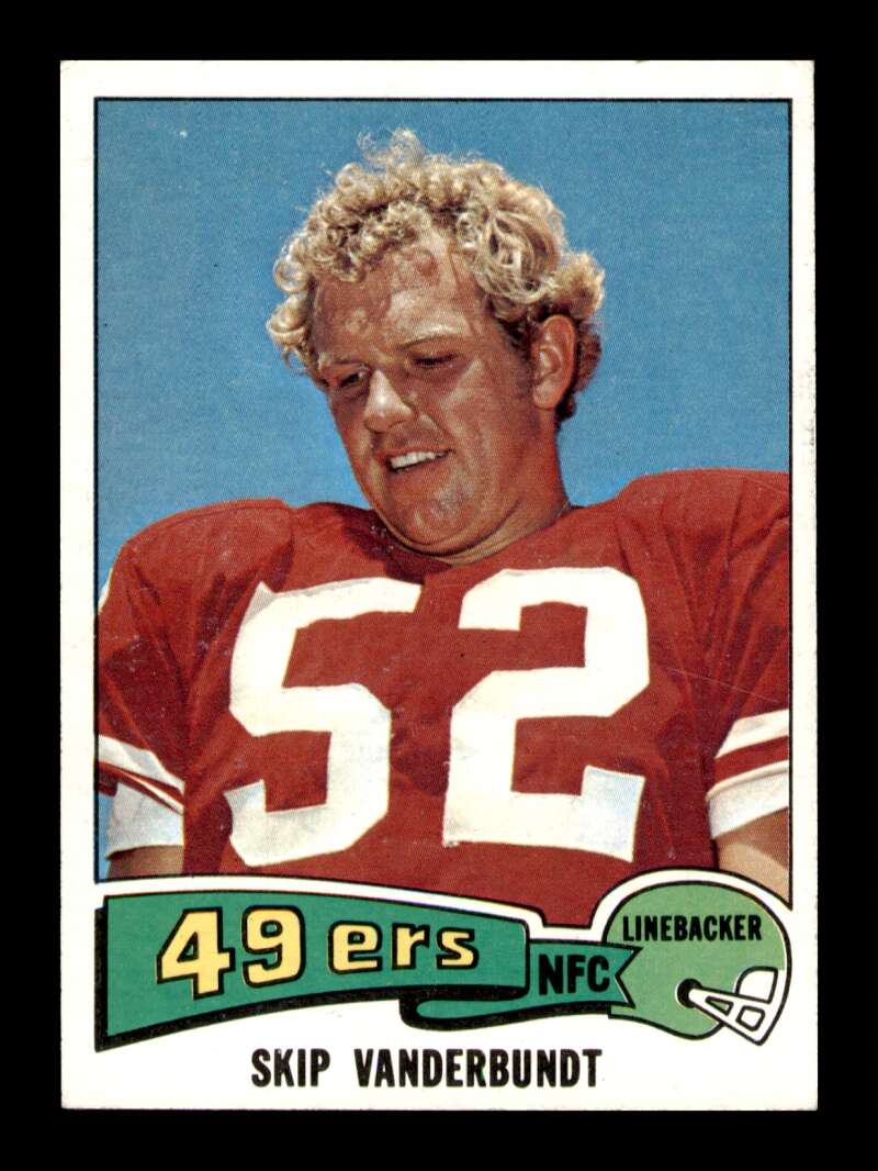 Load image into Gallery viewer, 1975 Topps Skip Vanderbundt #363 San Francisco 49ers Image 1
