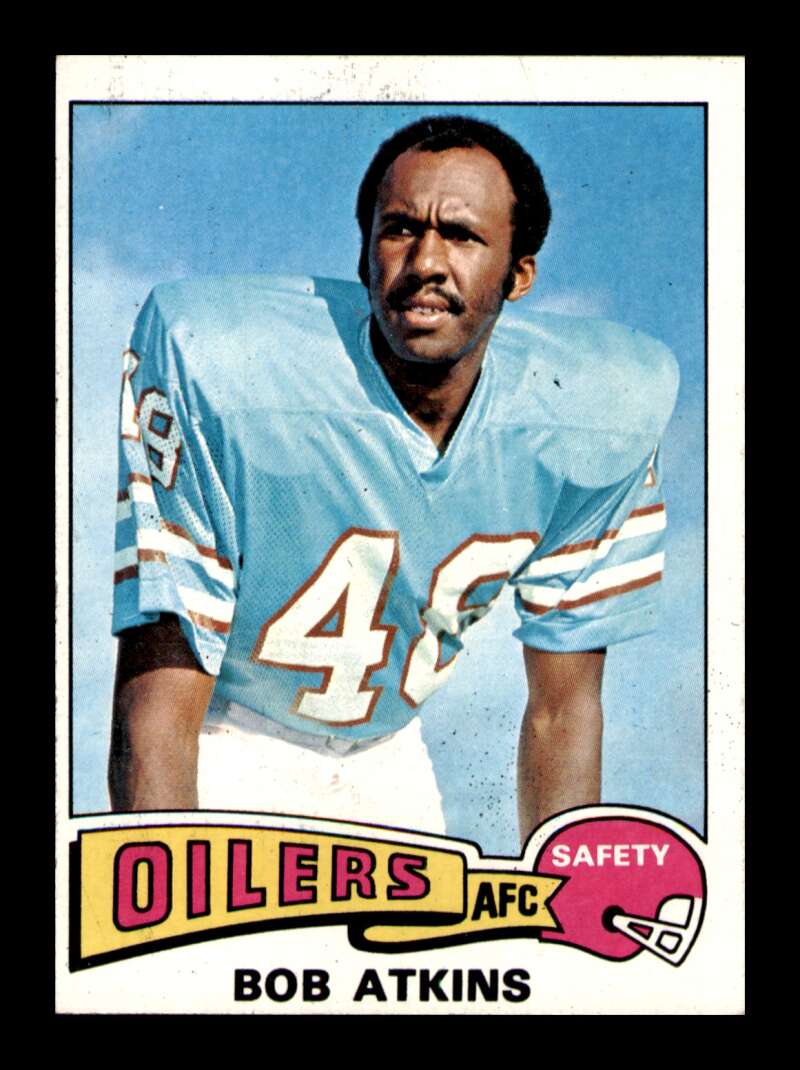 Load image into Gallery viewer, 1975 Topps Bob Atkins #357 Houston Oilers Image 1
