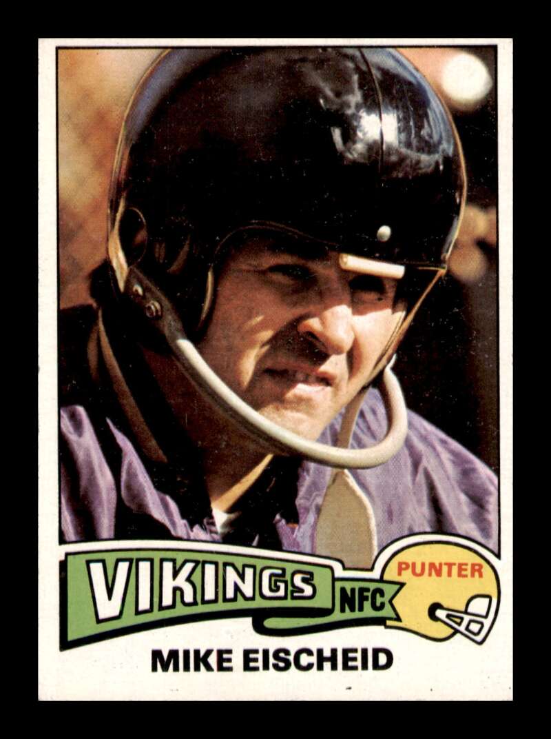 Load image into Gallery viewer, 1975 Topps Mike Eischeid #343 Minnesota Vikings Image 1
