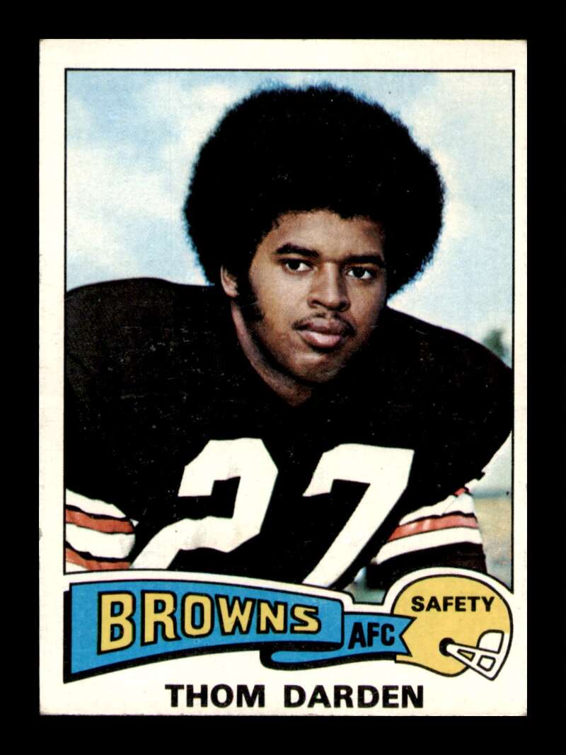 Load image into Gallery viewer, 1975 Topps Thom Darden #342 Cleveland Browns Image 1
