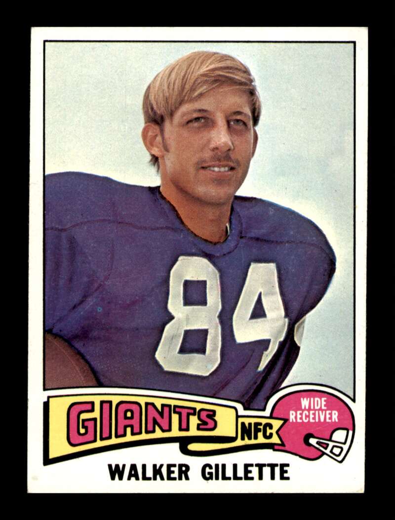 Load image into Gallery viewer, 1975 Topps Walker Gillette #336 New York Giants Image 1
