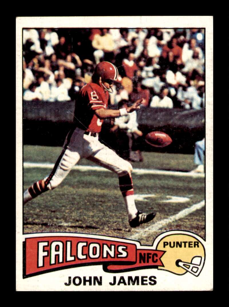 Load image into Gallery viewer, 1975 Topps John James #326 Atlanta Falcons Image 1
