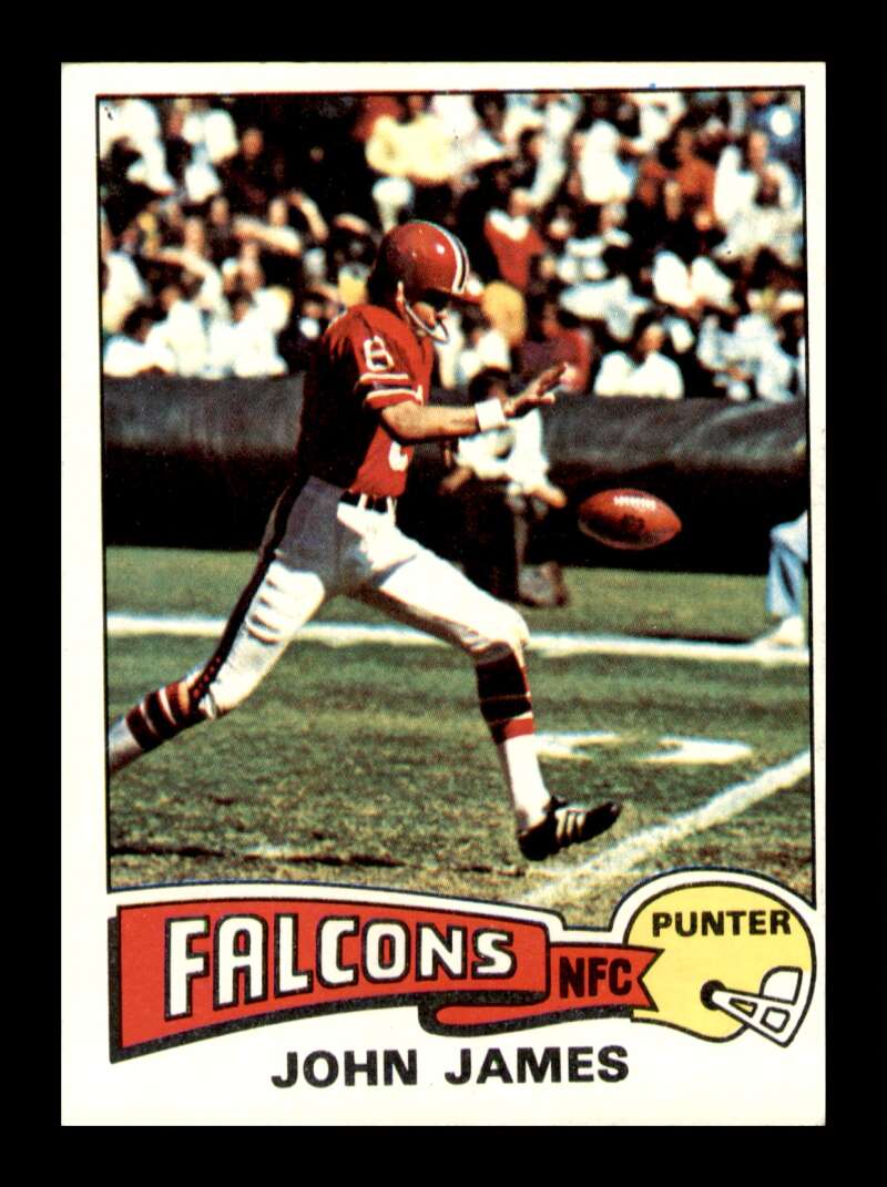 Load image into Gallery viewer, 1975 Topps John James #326 Atlanta Falcons Image 1
