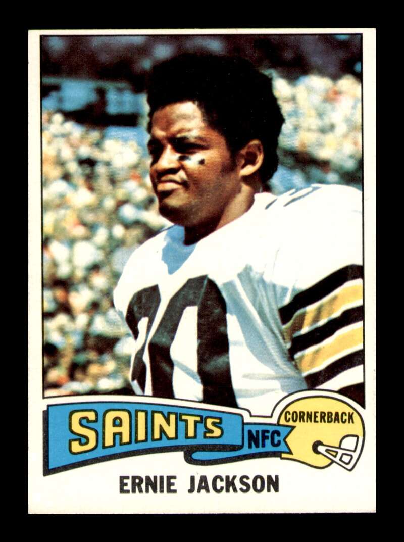 Load image into Gallery viewer, 1975 Topps Ernie Jackson #323 New Orleans Saints Image 1
