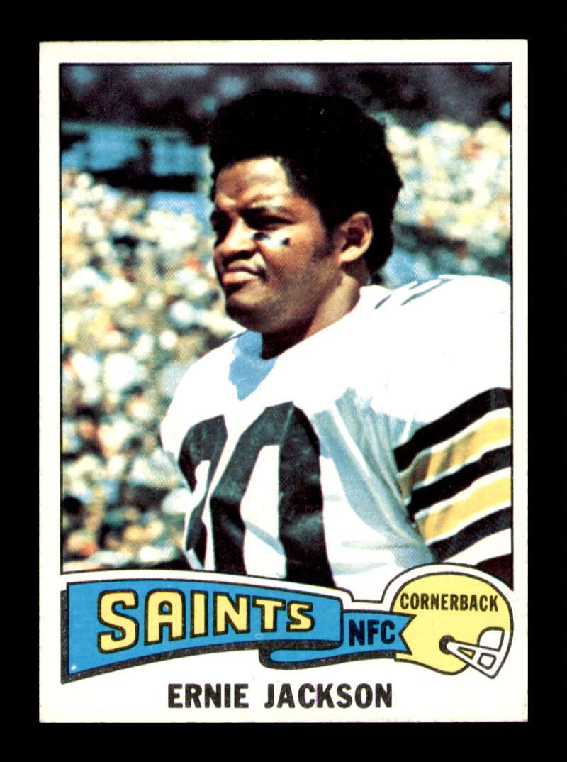 Load image into Gallery viewer, 1975 Topps Ernie Jackson #323 New Orleans Saints Image 1
