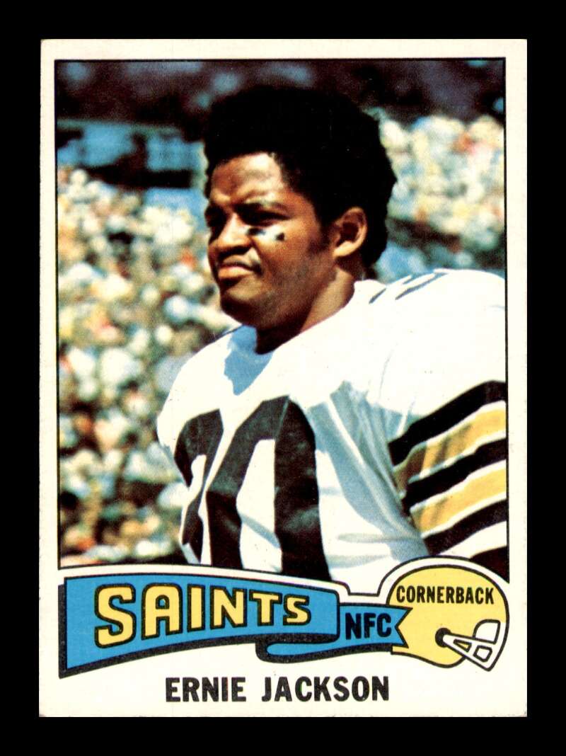 Load image into Gallery viewer, 1975 Topps Ernie Jackson #323 New Orleans Saints Image 1
